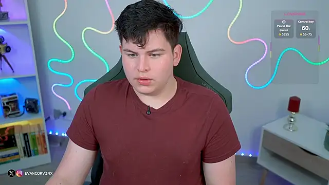 EvanCorvinx online show from February 20, 2026, 2:06 pm