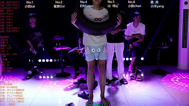 Snapshot of AOA-boy chatting on April 24, 2026, 5:10 am AOA-boy online show from April 24, 2026, 5:10 am