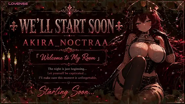 Akira Noctra online show from June 3, 2026, 11:35 am