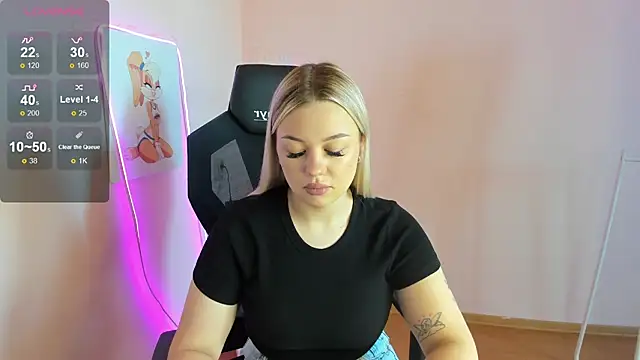 AmeliePeach online show from August 1, 2026, 8:35 am