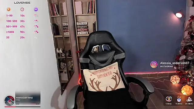 alessia anderson online show from December 16, 2025, 11:26 am