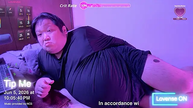 ChubbyBEAR039 online show from June 5, 2026, 1:06 pm