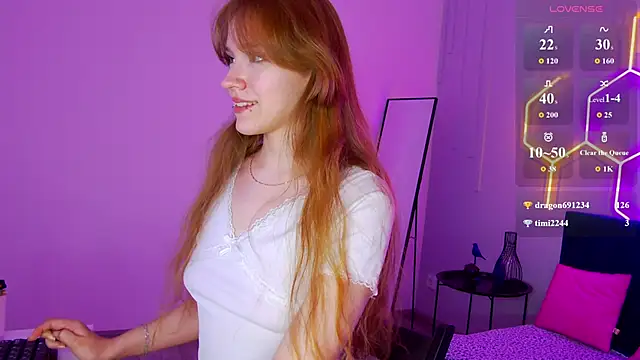 Angel Fleur online show from June 28, 2026, 1:33 am