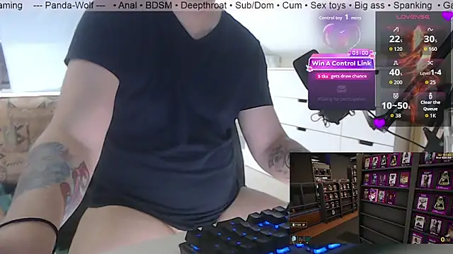 Panda-Wolf online show from June 9, 2026, 4:07 pm