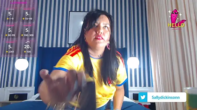 Snapshot of Sallydickinson chatting on June 23, 2026, 7:45 pm Sallydickinson online show from June 23, 2026, 7:45 pm