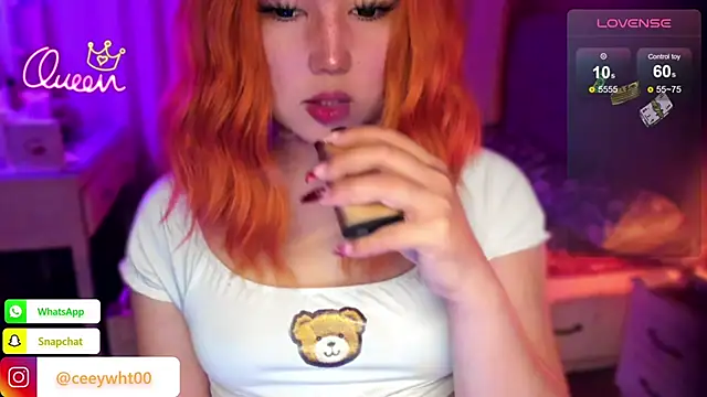 Snapshot of HOTnWILDalice chatting on January 8, 2026, 1:08 am HOTnWILDalice online show from January 8, 2026, 1:08 am