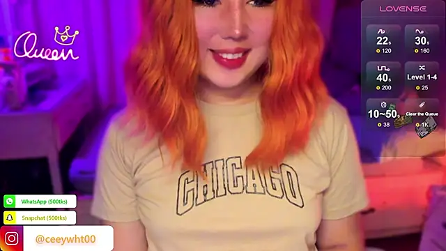 Snapshot of HOTnWILDalice chatting on February 5, 2026, 3:55 am HOTnWILDalice online show from February 5, 2026, 3:55 am