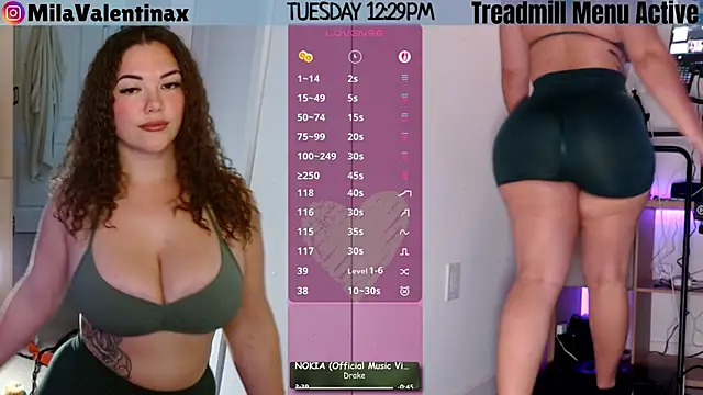 MilaValentina online show from March 3, 2026, 5:30 pm