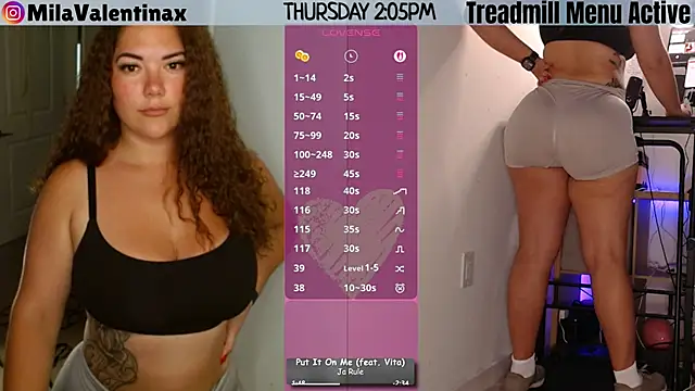 Snapshot of MilaValentina chatting on June 11, 2026, 6:06 pm MilaValentina online show from June 11, 2026, 6:06 pm