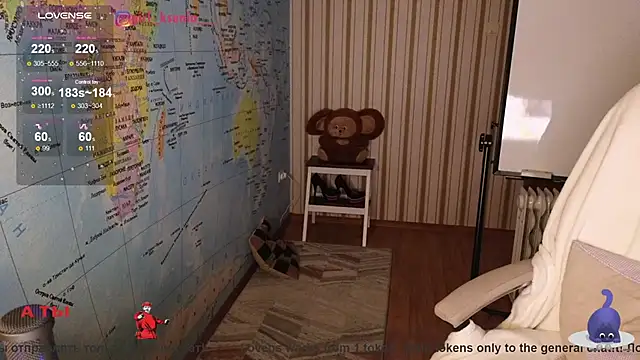 Girl Ksenia online show from February 21, 2025, 1:22 am