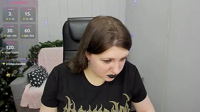 Snapshot of Black_Black_Rose chatting on January 13, 2025, 12:30 am Black Black Rose online show from January 13, 2025, 12:30 am