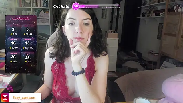 Foxy c online show from May 26, 2026, 8:27 pm