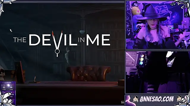 AnneSao online show from October 22, 2025, 11:15 pm