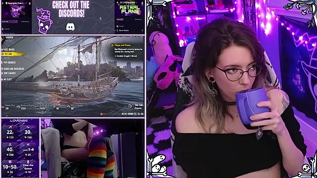 AnneSao online show from February 6, 2026, 12:15 am