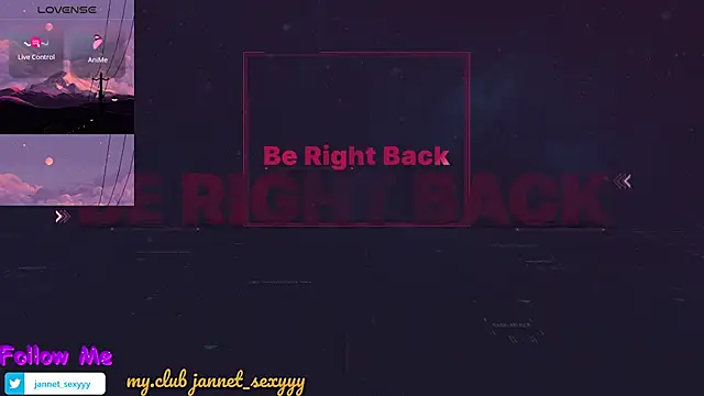 JannetPie online show from October 15, 2025, 6:41 pm