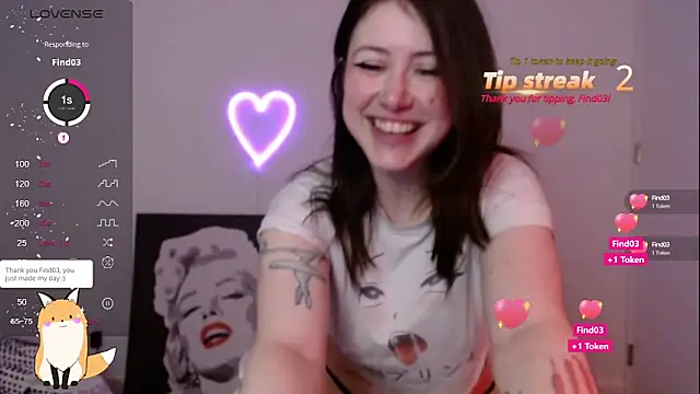 Snapshot of PlayfulApril chatting on February 21, 2025, 2:06 am PlayfulApril online show from February 21, 2025, 2:06 am