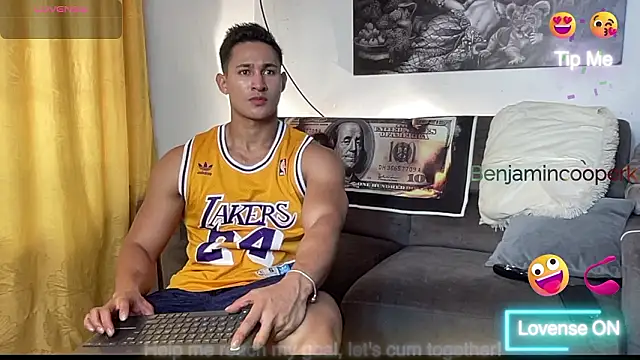 BenjaminCooperk online show from February 14, 2026, 8:27 pm