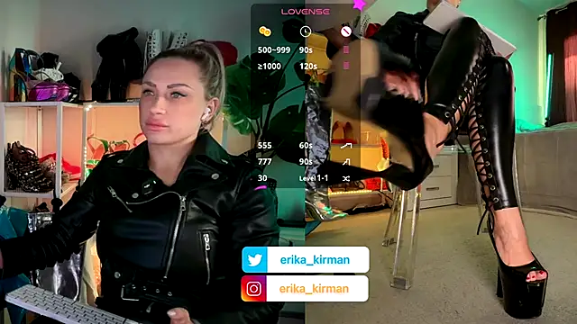 Erika Kirman online show from November 28, 2025, 3:58 pm