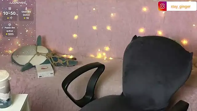 Ginger Stay online show from January 13, 2025, 9:19 am