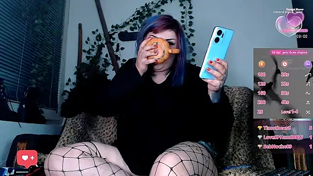 Psychobitch7 online show from October 19, 2025, 8:20 pm