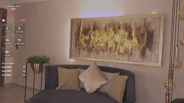 Snapshot of AbellaCroft chatting on October 3, 2025, 12:57 pm AbellaCroft online show from October 3, 2025, 12:57 pm