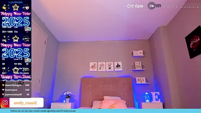 EmilyCoast-1 online show from January 11, 2025, 10:29 pm