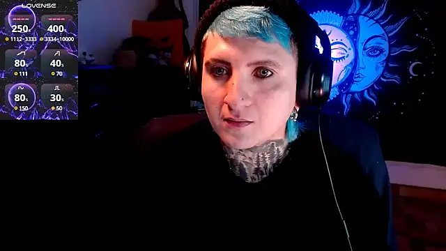 Marieblueeyes online show from February 20, 2025, 2:51 am