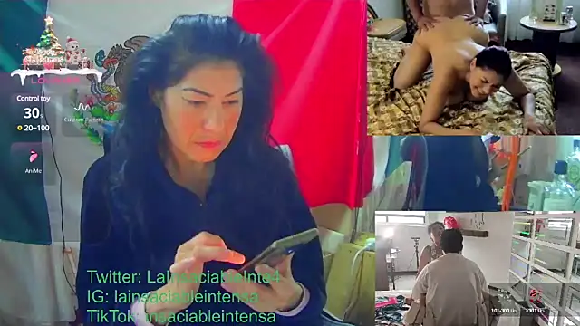 LaInsaciableIntensa online show from February 5, 2025, 1:54 pm