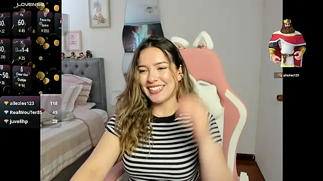 Snapshot of samysweet_8 chatting on February 6, 2025, 7:18 pm samysweet 8 online show from February 6, 2025, 7:18 pm