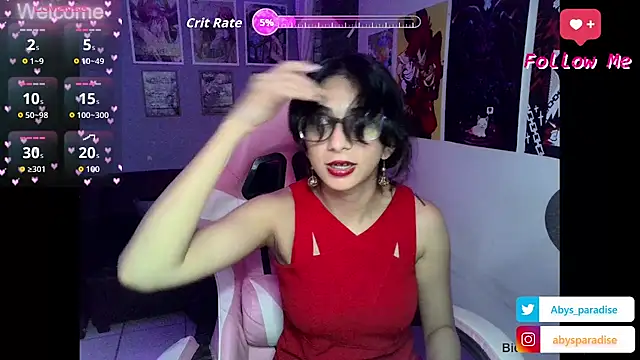 Abysparadise online show from September 21, 2025, 4:47 am