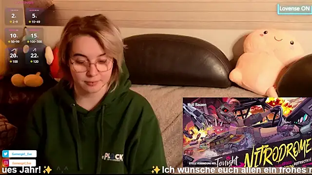 GamerGirl Eve online show from January 1, 2025, 7:10 pm