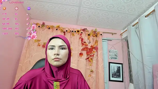 DarshaKhemu online show from September 23, 2025, 8:34 pm