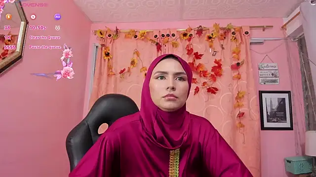 DarshaKhemu online show from November 29, 2025, 8:34 pm