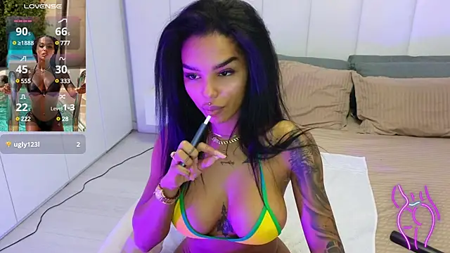 KimiBrown online show from March 8, 2025, 9:06 am