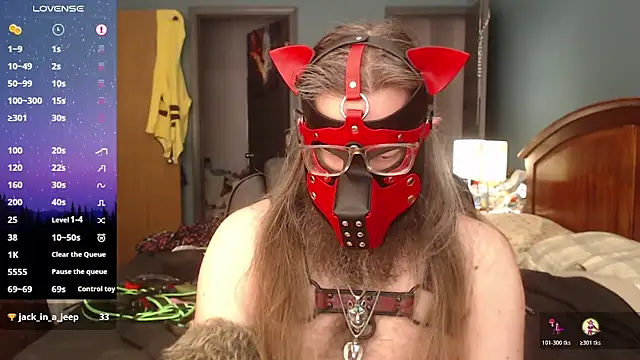 kinkywolf429 online show from April 3, 2026, 7:12 pm