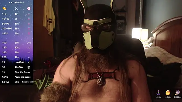 kinkywolf429 online show from April 11, 2026, 7:45 am