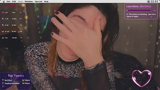 Snapshot of Kryptosworld chatting on February 21, 2026, 9:38 pm Kryptosworld online show from February 21, 2026, 9:38 pm