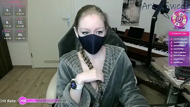 ArtofSweet online show from October 21, 2025, 5:57 pm