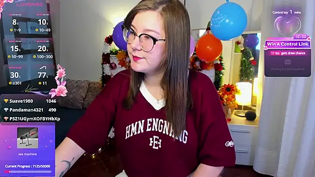 Snapshot of HunnyyLove chatting on December 13, 2024, 4:27 pm HunnyyLove online show from December 13, 2024, 4:27 pm