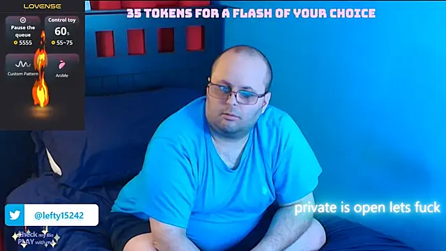 Snapshot of lefty15242 chatting on October 20, 2025, 4:24 am lefty15242 online show from October 20, 2025, 4:24 am