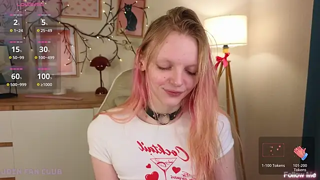 Snapshot of evangel1ne chatting on January 16, 2025, 12:31 pm evangel1ne online show from January 16, 2025, 12:31 pm