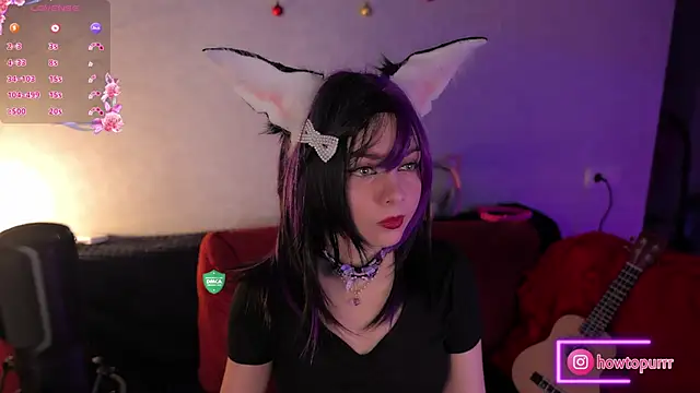 Snapshot of How2Meow chatting on March 3, 2025, 5:50 pm How2Meow online show from March 3, 2025, 5:50 pm