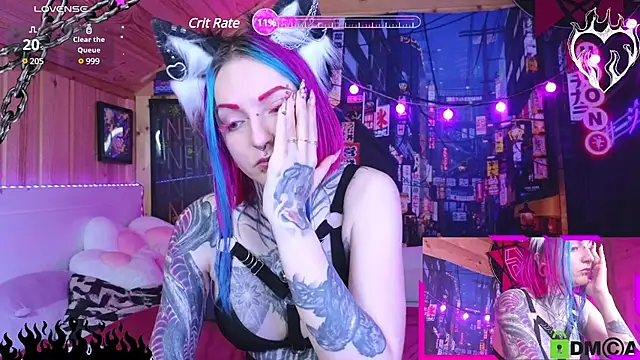 Snapshot of NekoCyber chatting on December 25, 2024, 8:18 am NekoCyber online show from December 25, 2024, 8:18 am