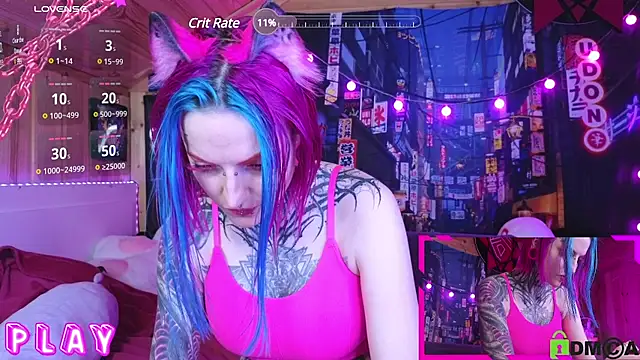 Snapshot of NekoCyber chatting on February 16, 2025, 5:48 am NekoCyber online show from February 16, 2025, 5:48 am