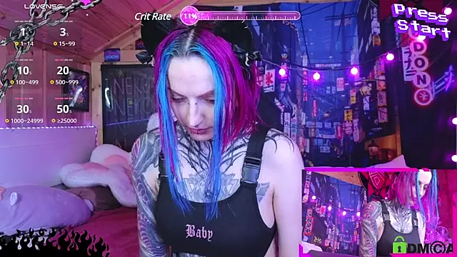 NekoCyber online show from March 10, 2025, 5:11 am