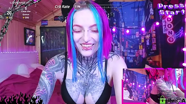 Snapshot of NekoCyber chatting on March 23, 2025, 5:00 am NekoCyber online show from March 23, 2025, 5:00 am