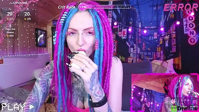 NekoCyber online show from September 25, 2025, 5:00 am