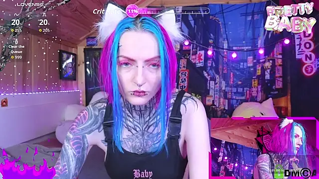 Snapshot of NekoCyber chatting on November 23, 2025, 4:56 am NekoCyber online show from November 23, 2025, 4:56 am