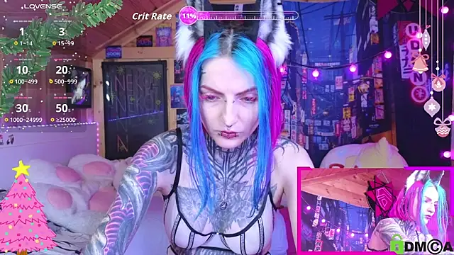 Snapshot of NekoCyber chatting on December 20, 2025, 5:14 am NekoCyber online show from December 20, 2025, 5:14 am