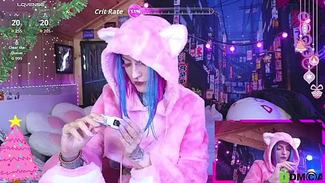 Snapshot of NekoCyber chatting on January 7, 2026, 4:59 am NekoCyber online show from January 7, 2026, 4:59 am